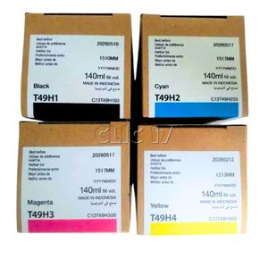 Kit Botella de Tinta EPson T49H x 4 colores de 140ml Original