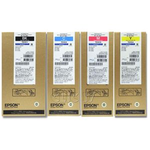 Kit Bolsa de Tinta T01C Negro Cian Magenta Amarillo Original