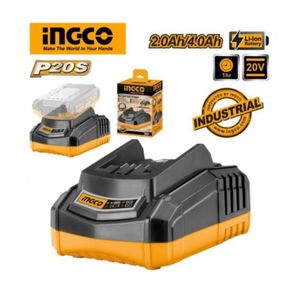 Cargador Rápido Inteligente 20v Ingco FCLI2001