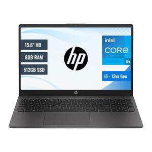 Laptop HP 250 G10 9E4Y4LT Intel Core i5 1335U 8GB RAM 512GB SSD 15.6 HD FreeDOS