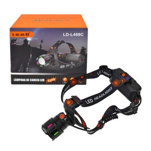 Linterna Led Frontal De Cabeza Recargable Lidimi LD-L469C