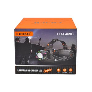 Linterna Led Frontal De Cabeza Recargable Lidimi LD-L469C