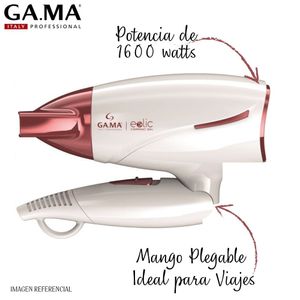 Secadora Gama de Viaje Eolic Ceramic Ion - 1600 watts