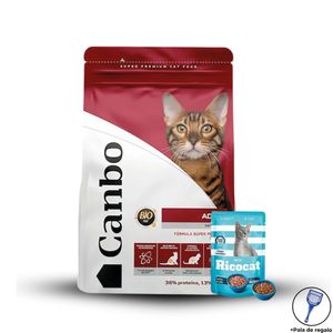 ALIMENTO PARA GATO CANBO ADULTO POLLO Y ARROZ 3 KG + REGALOS