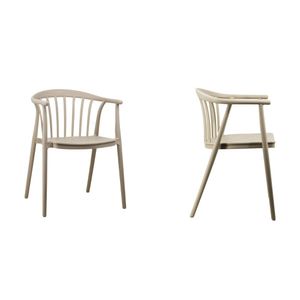 Silla de Comedor de Polipropileno Vima Beige