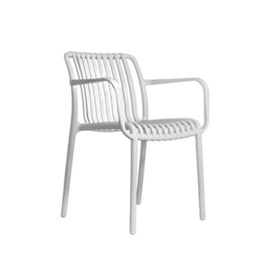 Silla de Comedor Lambite de Plástico Blanco