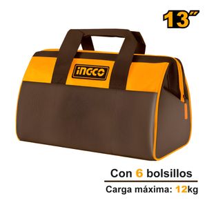 Bolsa de Herramientas Ingco 13” 12KG HTBG281328