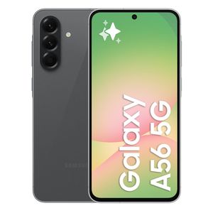 Celular Samsung Galaxy A56 5G 256GB, 8GB RAM, cámara principal 50MP + 12MP + 5MP, frontal 12MP, 6.7", negro