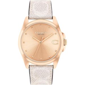 COACH Reloj Greyson Elegante para cada evento Resistente al agua | Oro - Marron