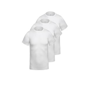Pack X 3 Camiseta Manga Corta Cuello Redondo Boston Blanco