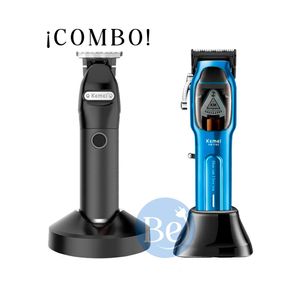 Combo Kemei Cortadora KM-1763 y Trimmer KM-1753