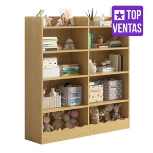 Estante Librero Multiusos Infantil Waldo Duna Muebles Bonno