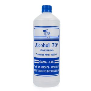 Alcohol GAMALAB 70° de 1 LITRO