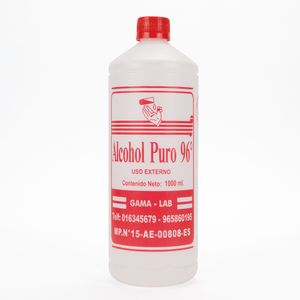 Alcohol GAMALAB 96° de 1 LITRO