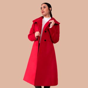 Abrigo Ines Rojo Suri Alpaca Only Alpaca
