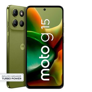 Smartphone MOTO G15 6.7" 4GB 128GB 50MP Verde
