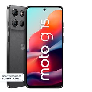 Smartphone MOTO G15 6.7" 4GB 128GB 50MP Gris