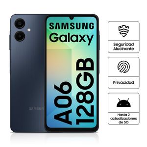 Celular Samsung A06 SM-A065MZKELTP 4GB RAM 128GB 6.7" Negro