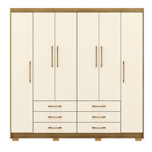 Ropero Nabila 6 Puertas 6 Cajones