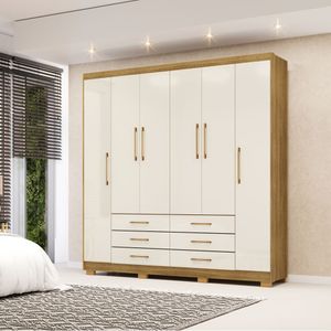 Ropero Nabila 6 Puertas 6 Cajones