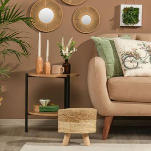 Banco Bajo Seagrass 29cm Otoño Orange