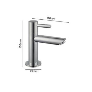 Llave de Lavatorio Orange Baja Cannes Cromado