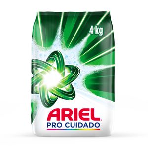 Detergente en Polvo Ariel Pro Cuidado 4kg