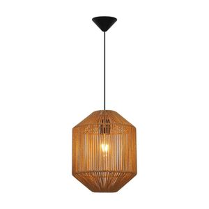 Lámpara Colgante Orange Bali 1 Luz E27 Soga