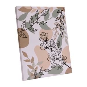 Cuadro Canvas Diseño 1 Floral Otoño Orange