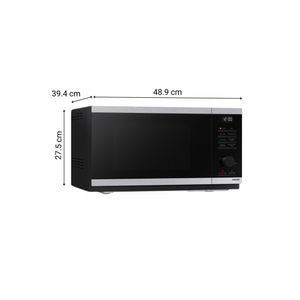 Horno Microondas Samsung MG23DG4524ATPE Acero Inoxidable Grill 23L Negro