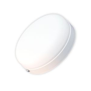 Plafon LED Redondo Opalux 18W Luz Cálida Bl