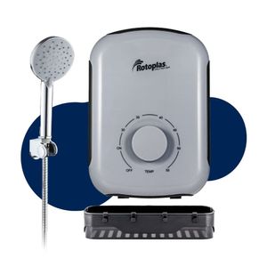 Rapiducha Eléctrica Rotoplas Sensitive Pro 5500w Gris