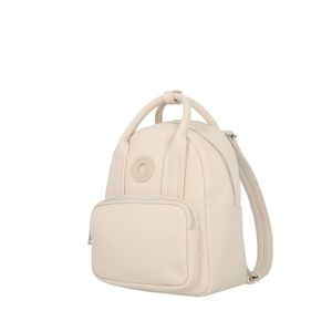 Mochila Secret Burgos Mediana Marfil