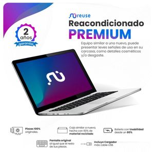 Apple MacBook Pro 13" 2020 / Intel Core i5 / 16 GB RAM / 512 GB SSD Gris Reacondicionado