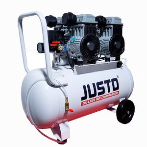 COMPRENSORA DENTAL JUSTO  2HP  50L LIBRE DE  ACEITE