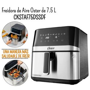 Freidora de Aire de 7.5 Lt. Digital Oster - CKSTAF75DSSDF