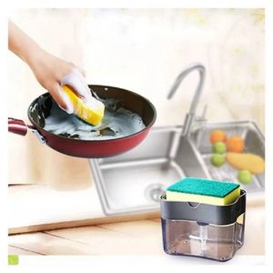 Dispensador de Jabón Líquido Ayudin con Esponja - Soap Pump