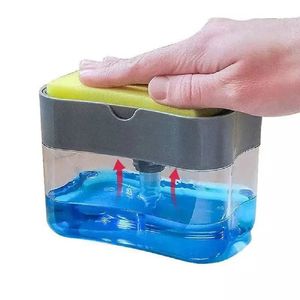 Dispensador de Jabón Líquido Ayudin con Esponja - Soap Pump