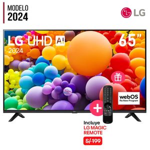 TELEVISOR SMART TV LG 65" 65UT7300PSA PU. LED 4K UHD CON THINQ AI L CONTROL MAGIC