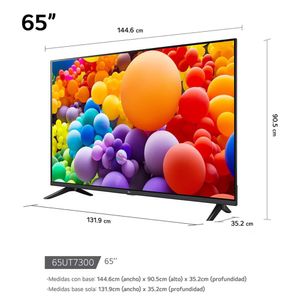 TELEVISOR SMART TV LG 65" 65UT7300PSA PU. LED 4K UHD CON THINQ AI L CONTROL MAGIC