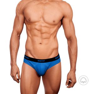 Pack X 3 Bikini Deportivo Con Elastico Visible Boston Cobalto