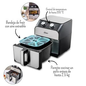 Olla Freidora de Aire Oster 6.8 litros