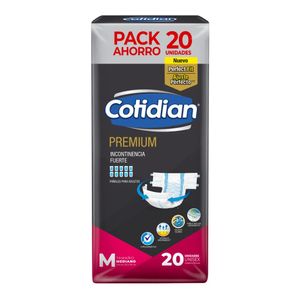 Pañal Cotidian Premium Tanga Talla M X 20 Unidades