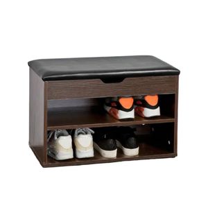 Zapatera Stelle Marron Oscuro HogarySpacios