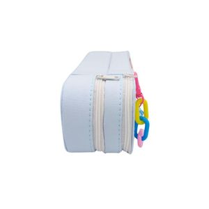 Cartuchera Kawaii Celeste Pastel