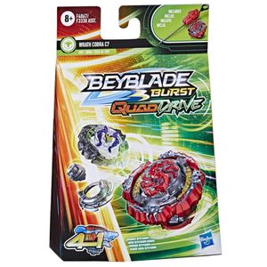 BeyBlade Burst Quad Drive - Wrath Cobra C7 con Lanzador