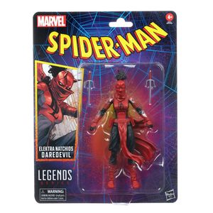 Marvel Legends Retro Spider-Man Daredevil Elektra Natchios