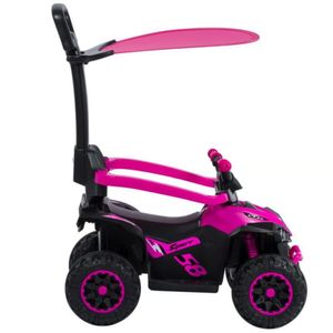 Cuatrimoto Musical con Luces y Sombrilla FUCSIA EB357