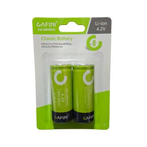 Bateria 26650 Recargable- 3000mah- CAFINI