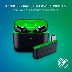 Audifono Razer Hammerhead Hyperspeed Wireless Usb-C/Bt Ed.Xb Chroma Black/Green